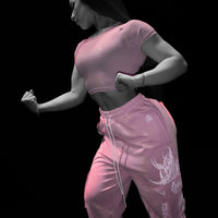 Women's Void Tech™ Malignant Shadow Cropped Compression [PINK]