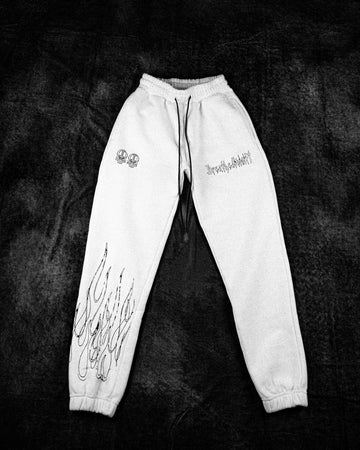 Shadow Flame Joggers DIVINE WHITE