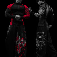 Void Tech™ Blood Wyvern Full-Zip Longsleeve Compression [NIGHTMARE]