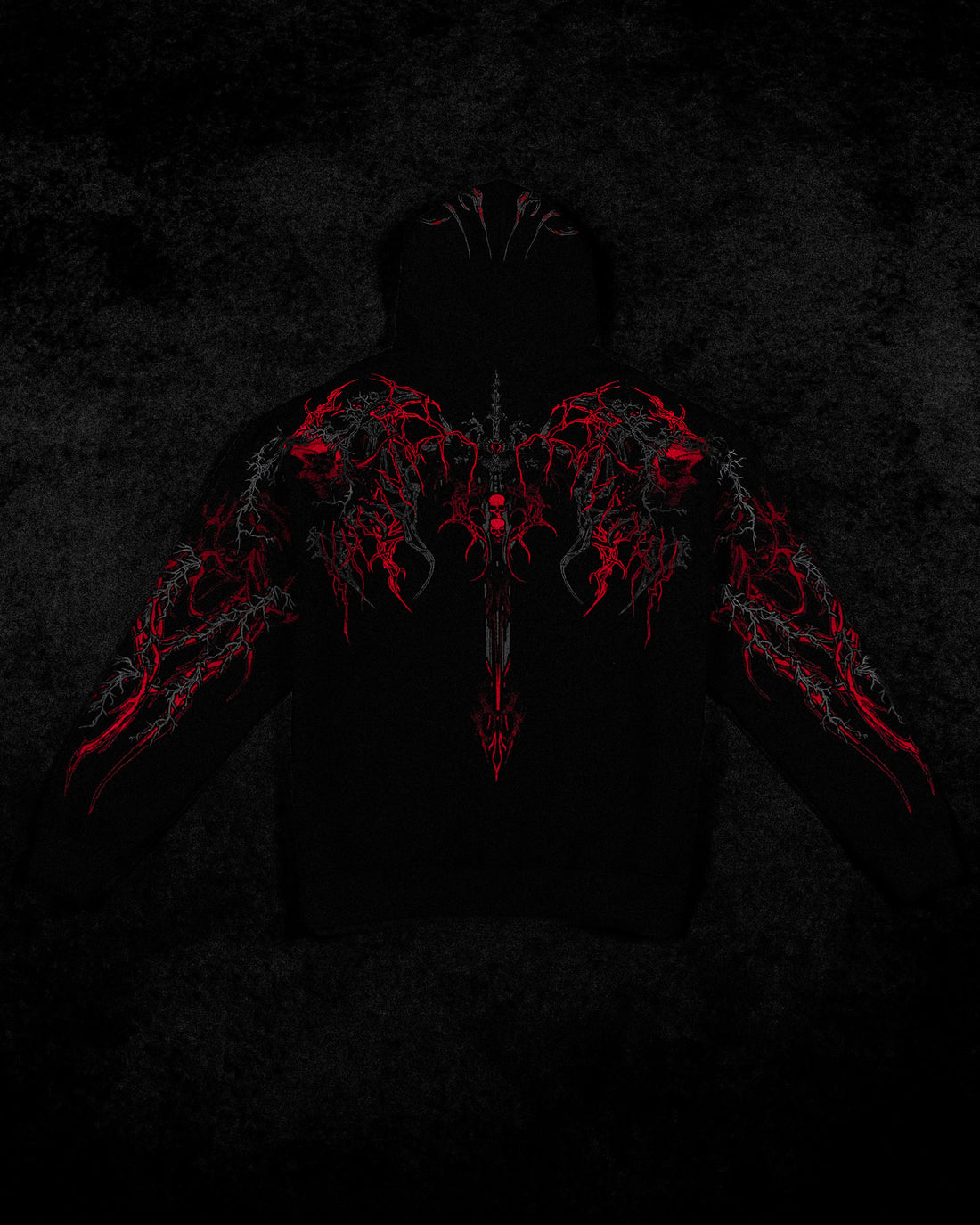 Deathblade Oversized pullover hoodie [NIGHTMARE]