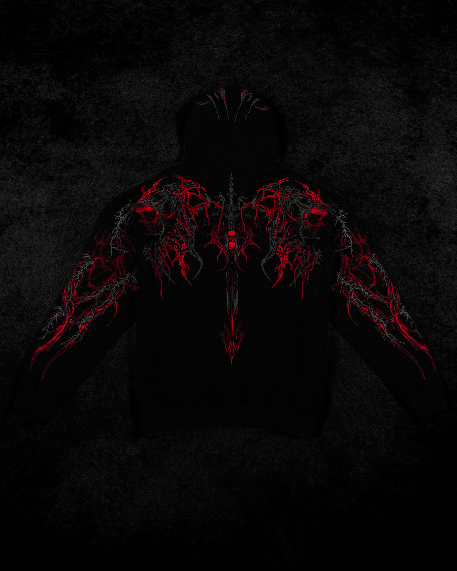 Deathblade Oversized pullover hoodie [NIGHTMARE]