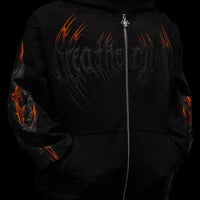 Berserker Oversized Zip-up Hoodie [SCORCH]