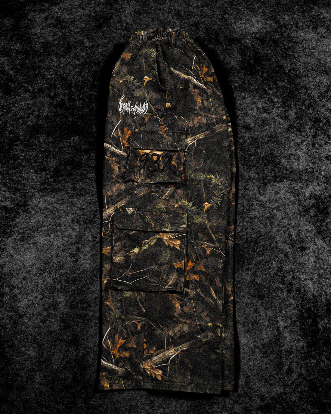 Camo Oversized Luxury Cargos [OVERGROWTH CAMO]