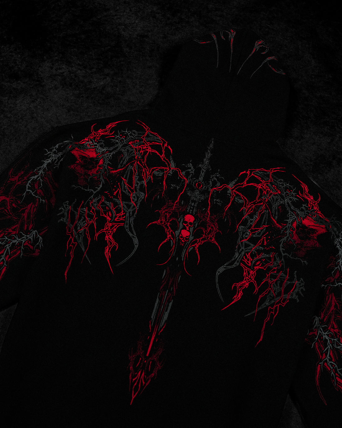Deathblade Oversized pullover hoodie [NIGHTMARE]