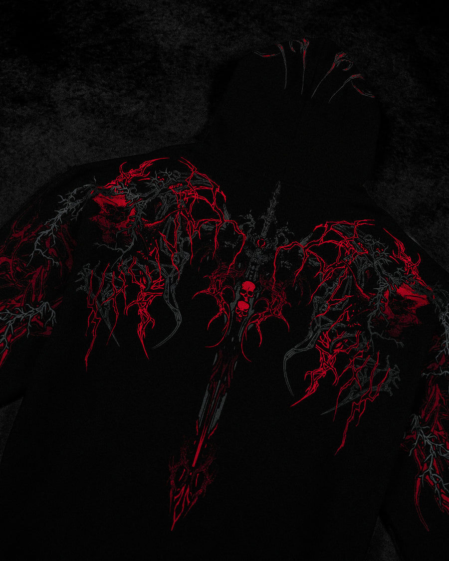Deathblade Oversized pullover hoodie [NIGHTMARE]