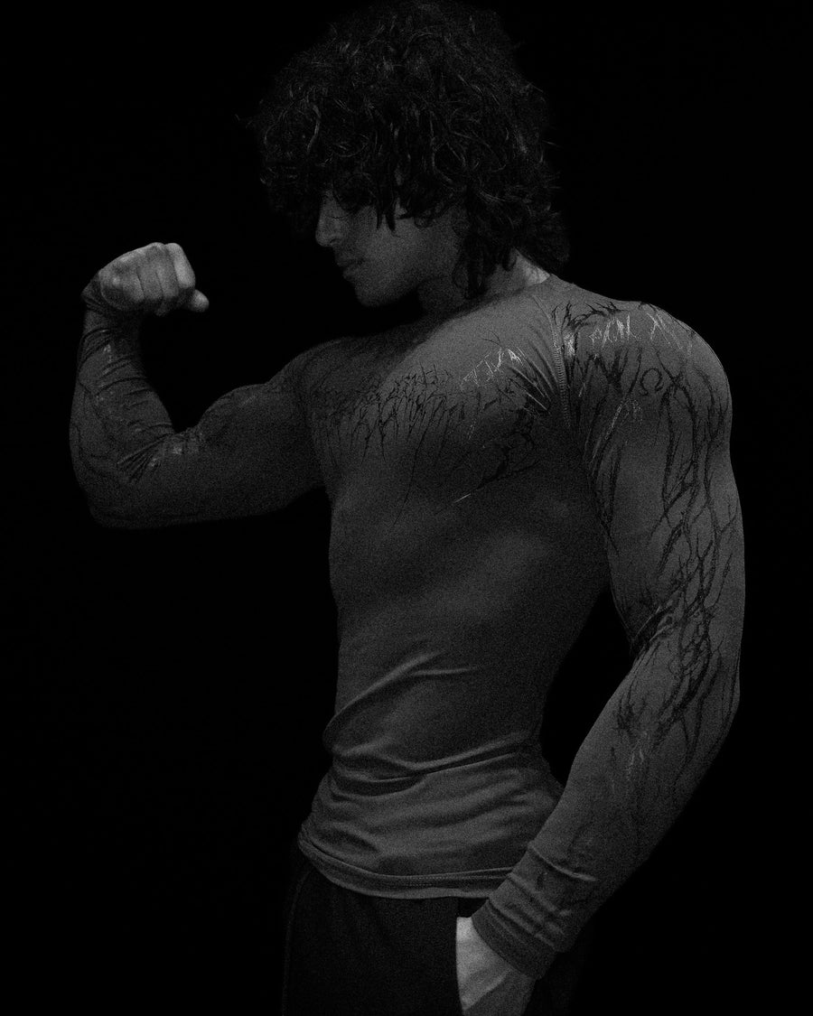 Void Tech™ Soul Decay longsleeve Compression [PURGATORY GREY]