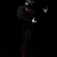 Dark Shadow Uncuffed Trackpants [HELLFIRE RED]