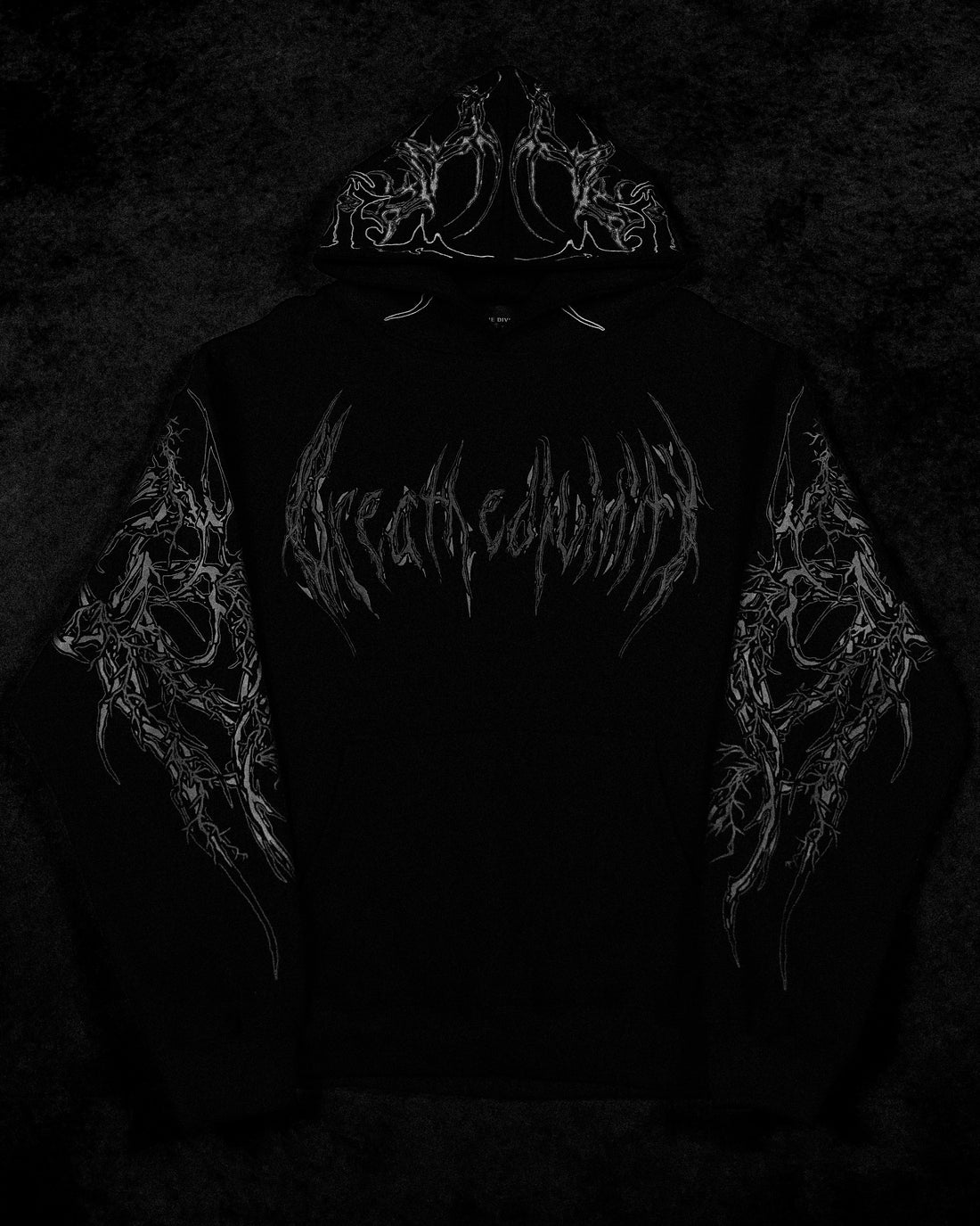 Deathblade Oversized pullover hoodie [MIDNIGHT]