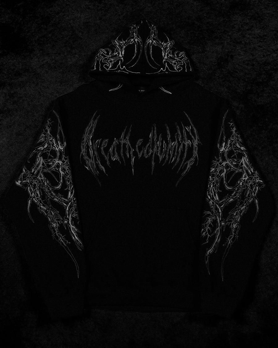Deathblade Oversized pullover hoodie [MIDNIGHT]