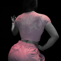 Women's Void Tech™ Malignant Shadow Cropped Compression [PINK]