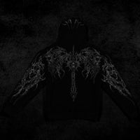 Deathblade Oversized pullover hoodie [MIDNIGHT]