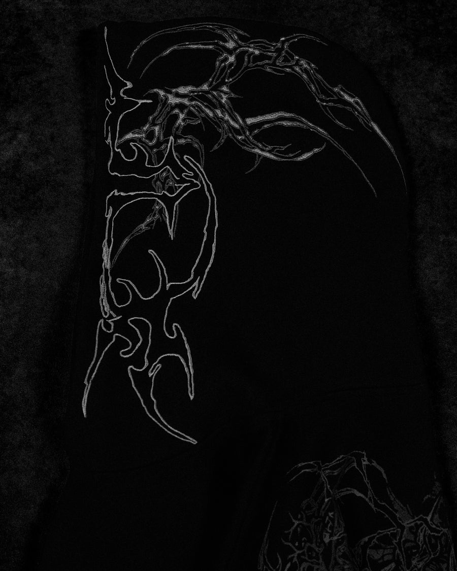 Deathblade Oversized pullover hoodie [MIDNIGHT]