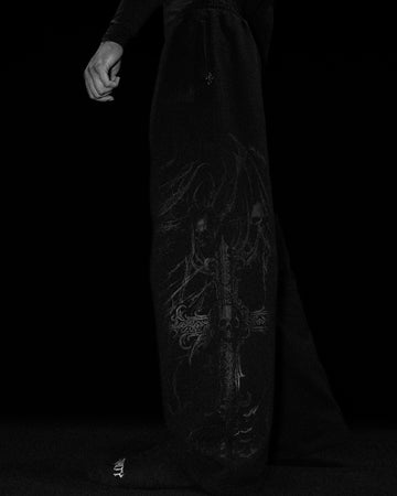 Wyvern Uncuffed luxury sweatpants [DARKNESS]