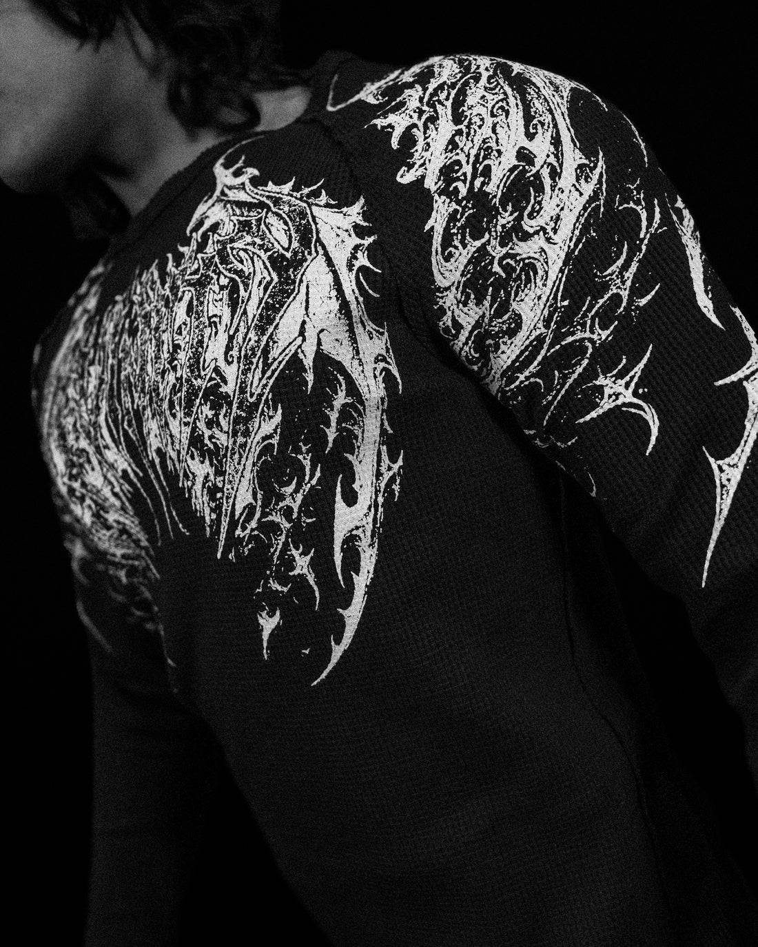 Obsidian Thermal longsleeve T-shirt [VOID BLACK]