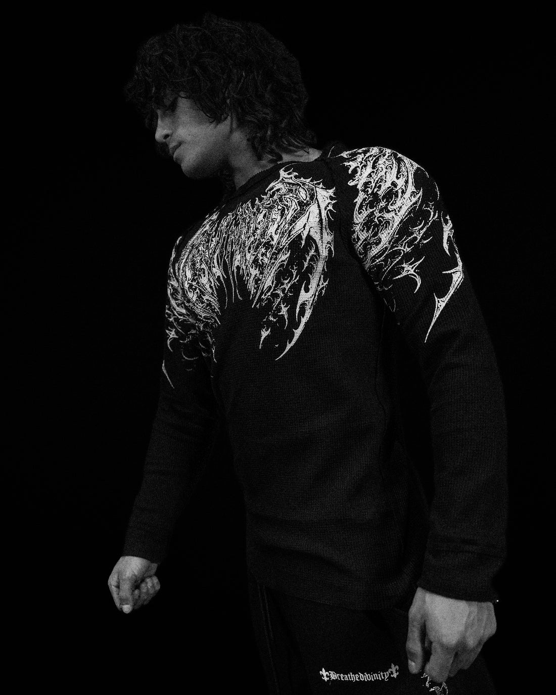 Obsidian Thermal longsleeve T-shirt [VOID BLACK]