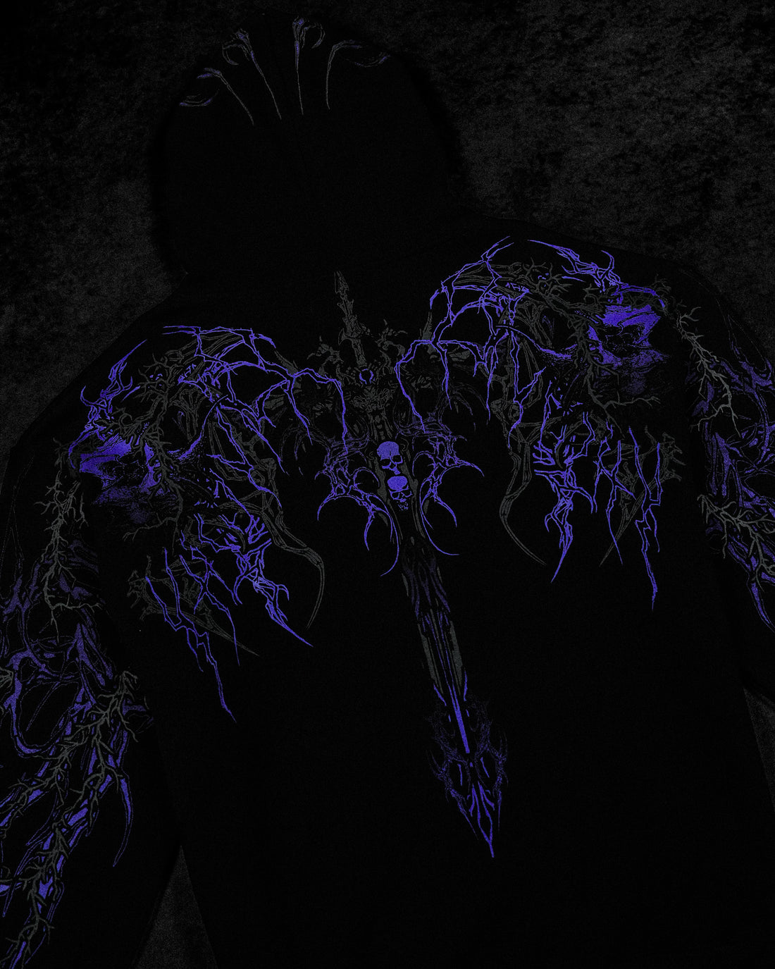 Deathblade Oversized pullover hoodie [DUSK]