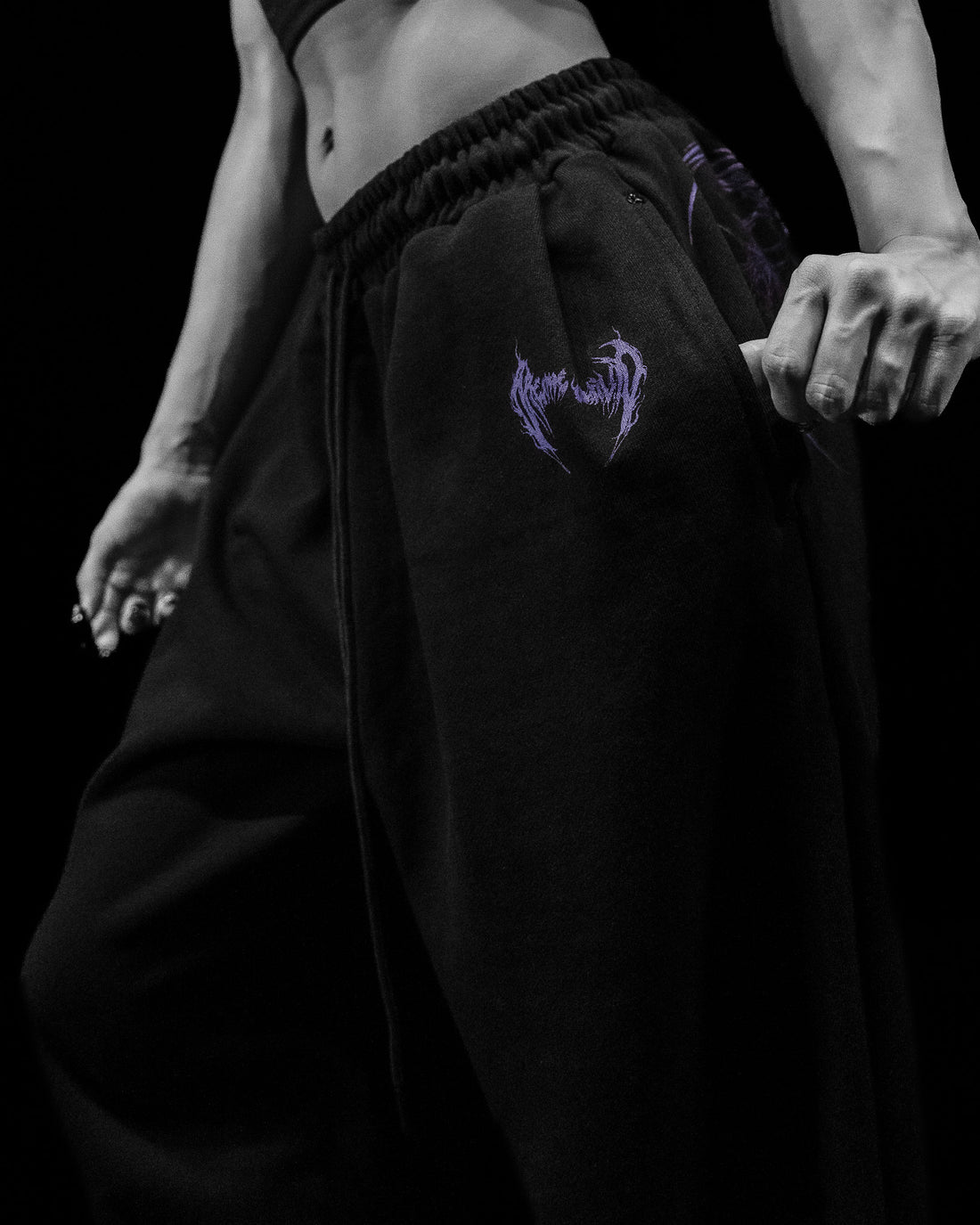 DeathWing Banana Shaped Uncuffed Sweatpants [DUSK]