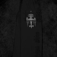 Mens Tarnished Uncuffed Luxury Cargos [VOID BLACK]