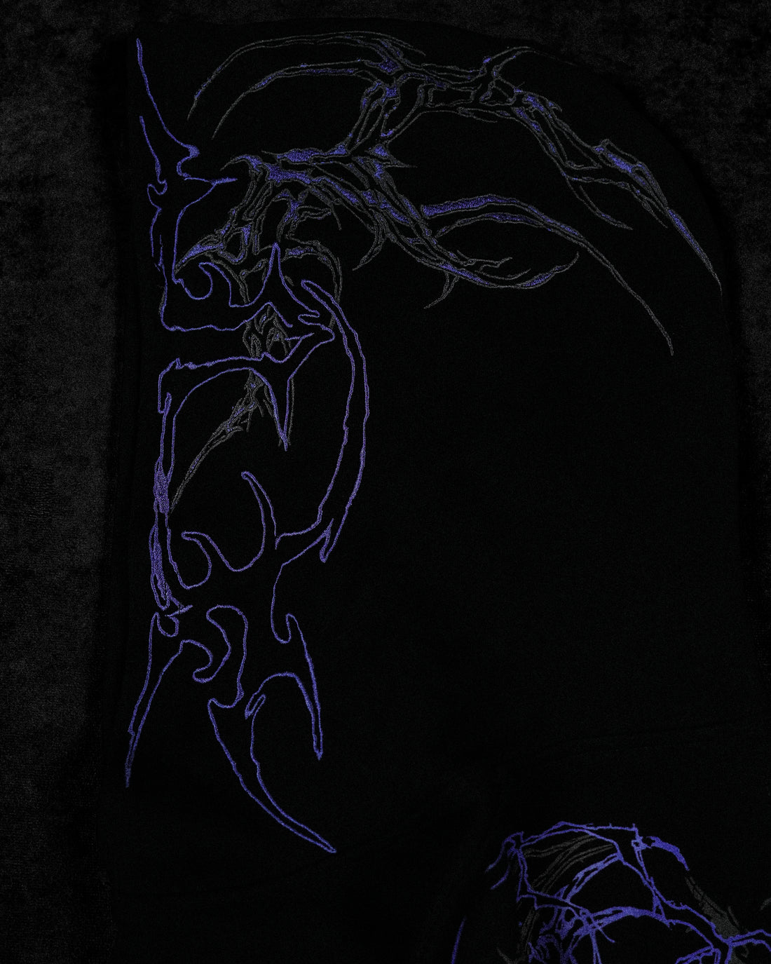Deathblade Oversized pullover hoodie [DUSK]
