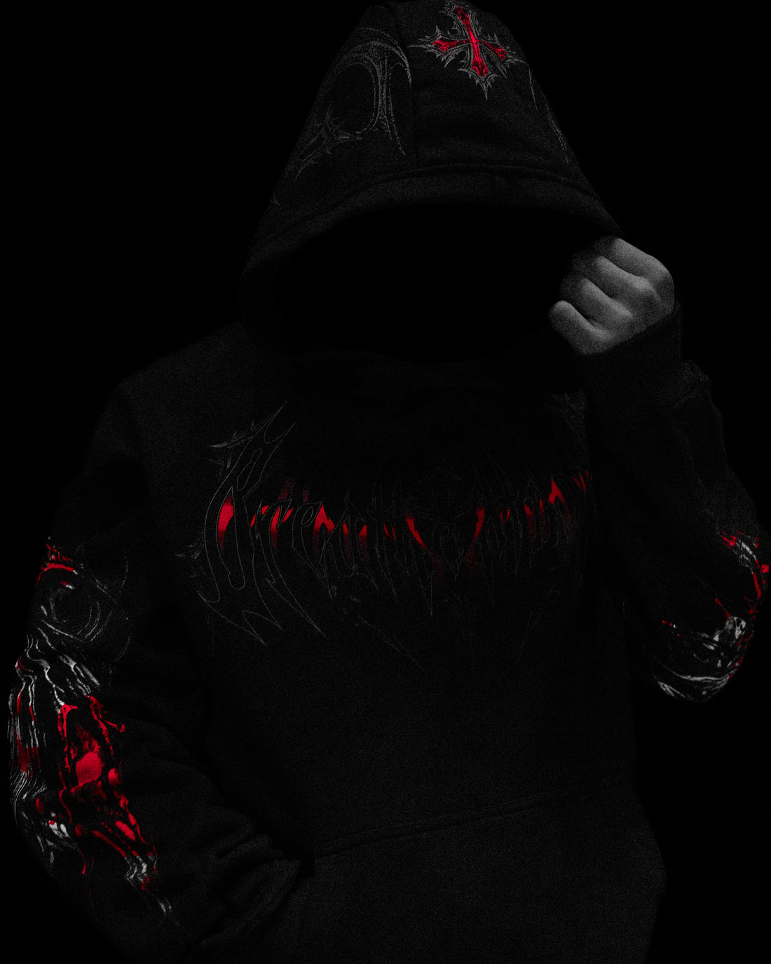 Nightfall Oversized Pullover Hoodie [NIGHTMARE] – Breathedivinity