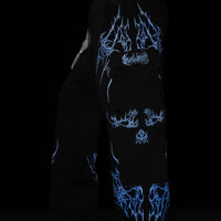 Women's Duskraven banana shaped Uncuffed Cargos [FROST]