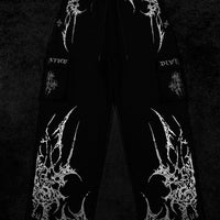 Bloodmoon Uncuffed Luxury Cargos [VOID BLACK]