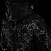 Sanctuary Oversized Zip-up Hoodie [VOID BLACK]
