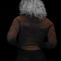 Women's Void Tech™ Widowmaker Zip-up Compression Jacket [BROWN]