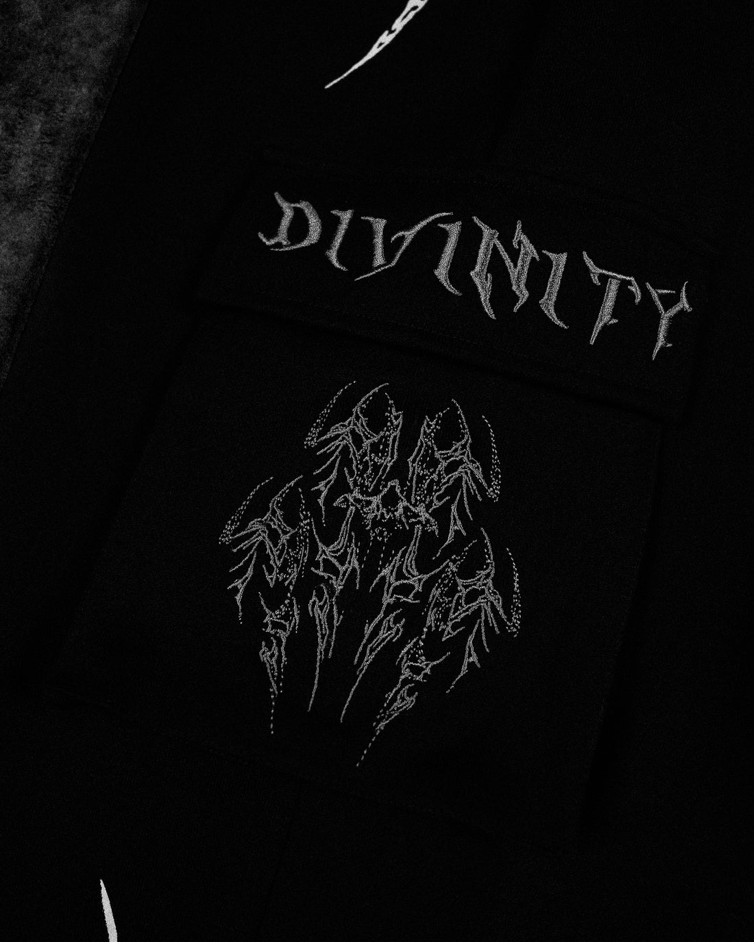 Bloodmoon Uncuffed Luxury Cargos [VOID BLACK]