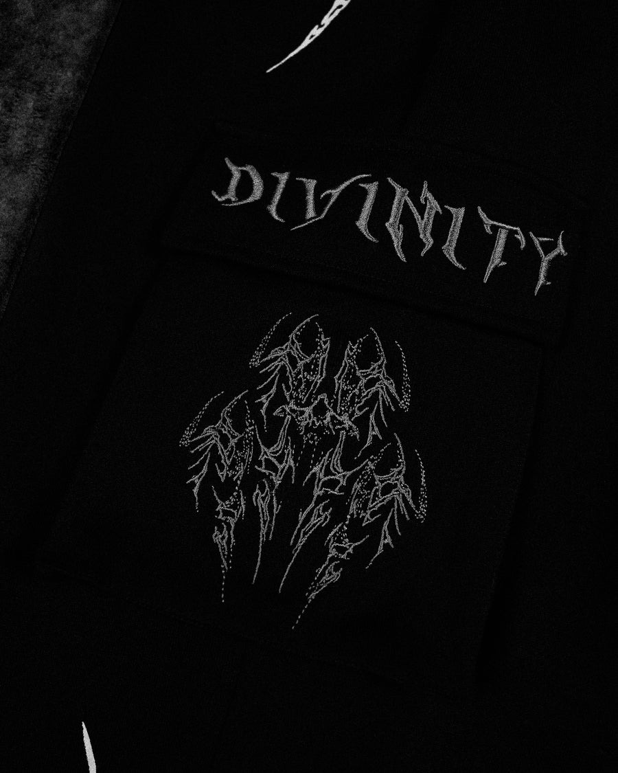 Bloodmoon Uncuffed Luxury Cargos [VOID BLACK]