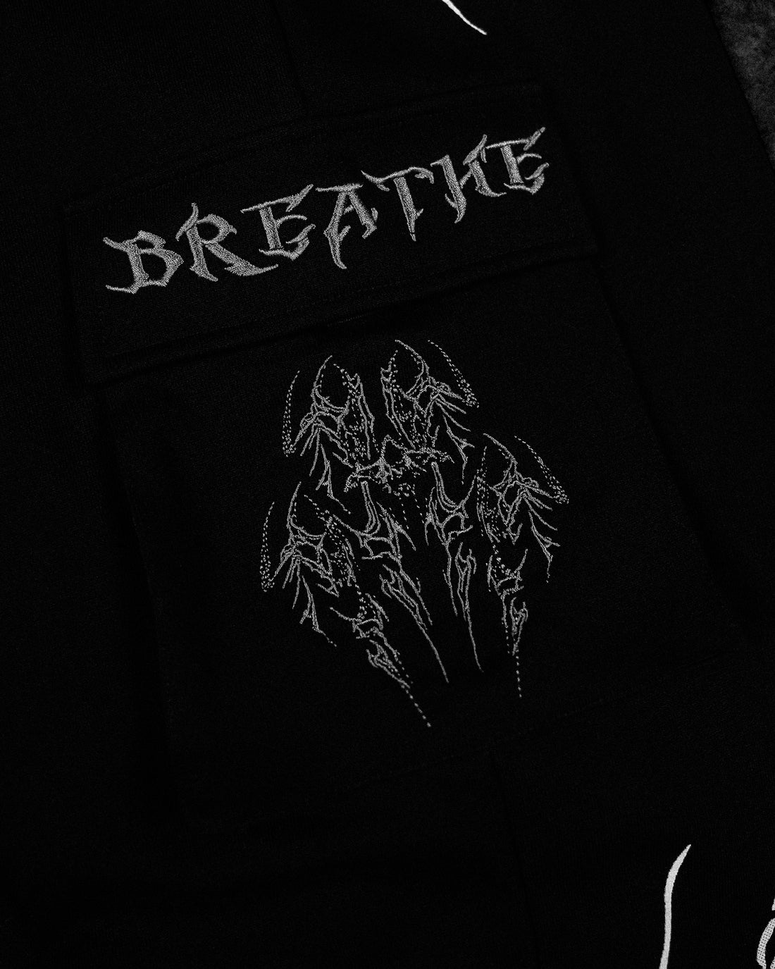 Bloodmoon Uncuffed Luxury Cargos [VOID BLACK]