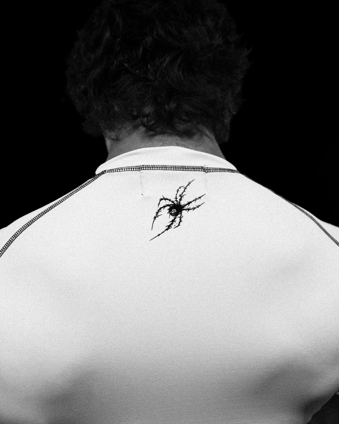 Void Tech™ Arachnid Venom Texture shortsleeve Compression [DIVINE WHITE]