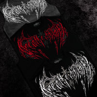 Death Eater Oversized Cutoff tee [VOID BLACK]