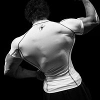 Void Tech™ Arachnid Venom Texture shortsleeve Compression [DIVINE WHITE]