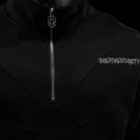 937 Embroidered Tactical Oversized Full-Zip Jacket [VOID BLACK]