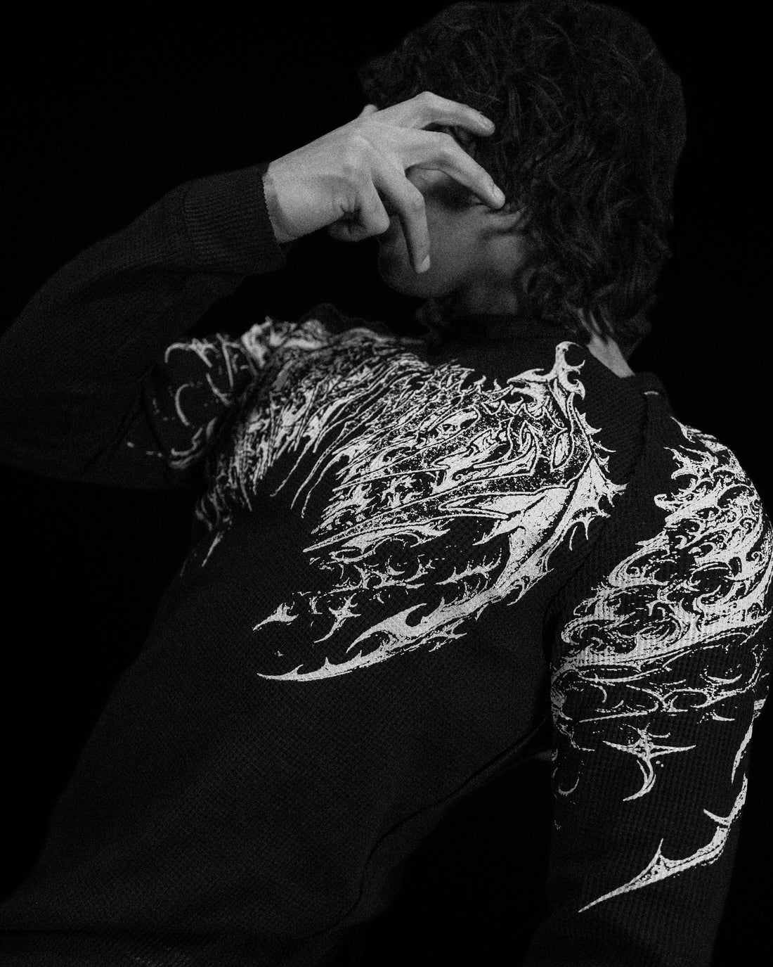 Obsidian Thermal longsleeve T-shirt [VOID BLACK]