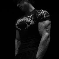 Void Tech™ Fallen Knight Short Sleeve Compression [VOID BLACK]
