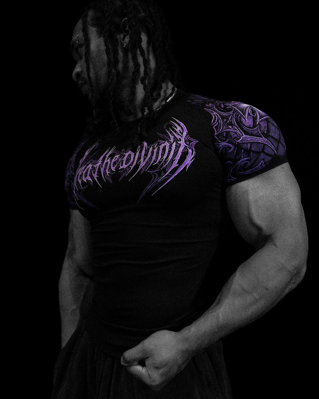 Void Tech™ Armored Short Sleeve Compression [AMETHYST]