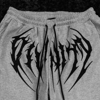 Nightstalker Banana Shape Uncuffed luxury sweatpants [HEATHER GREY]