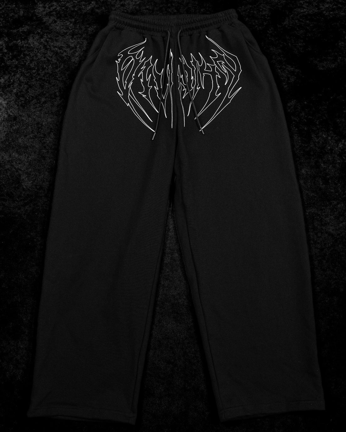 Banana Shape Uncuffed luxury sweatpants [VOID BLACK] MEN'S BF COLL 2025