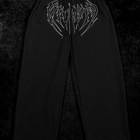 Banana Shape Uncuffed luxury sweatpants [VOID BLACK] MEN'S BF COLL 2025