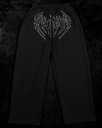 Banana Shape Uncuffed luxury sweatpants [VOID BLACK] MEN'S BF COLL 2025