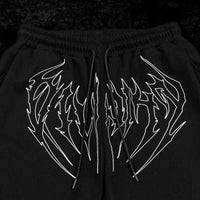 Nightstalker Banana Shape Uncuffed luxury sweatpants [VOID BLACK]