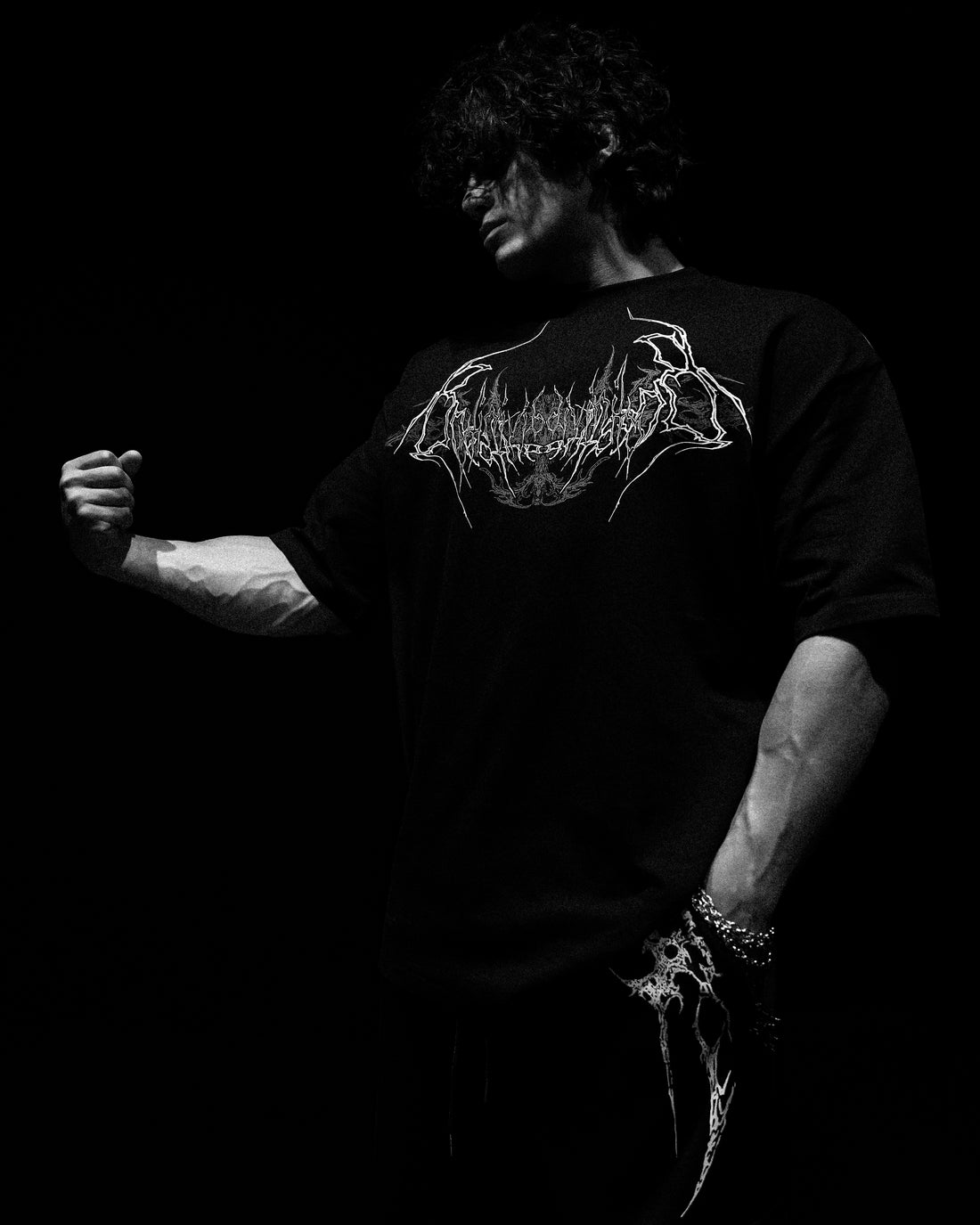 Bloodraven Oversized T-shirt [VOID BLACK]