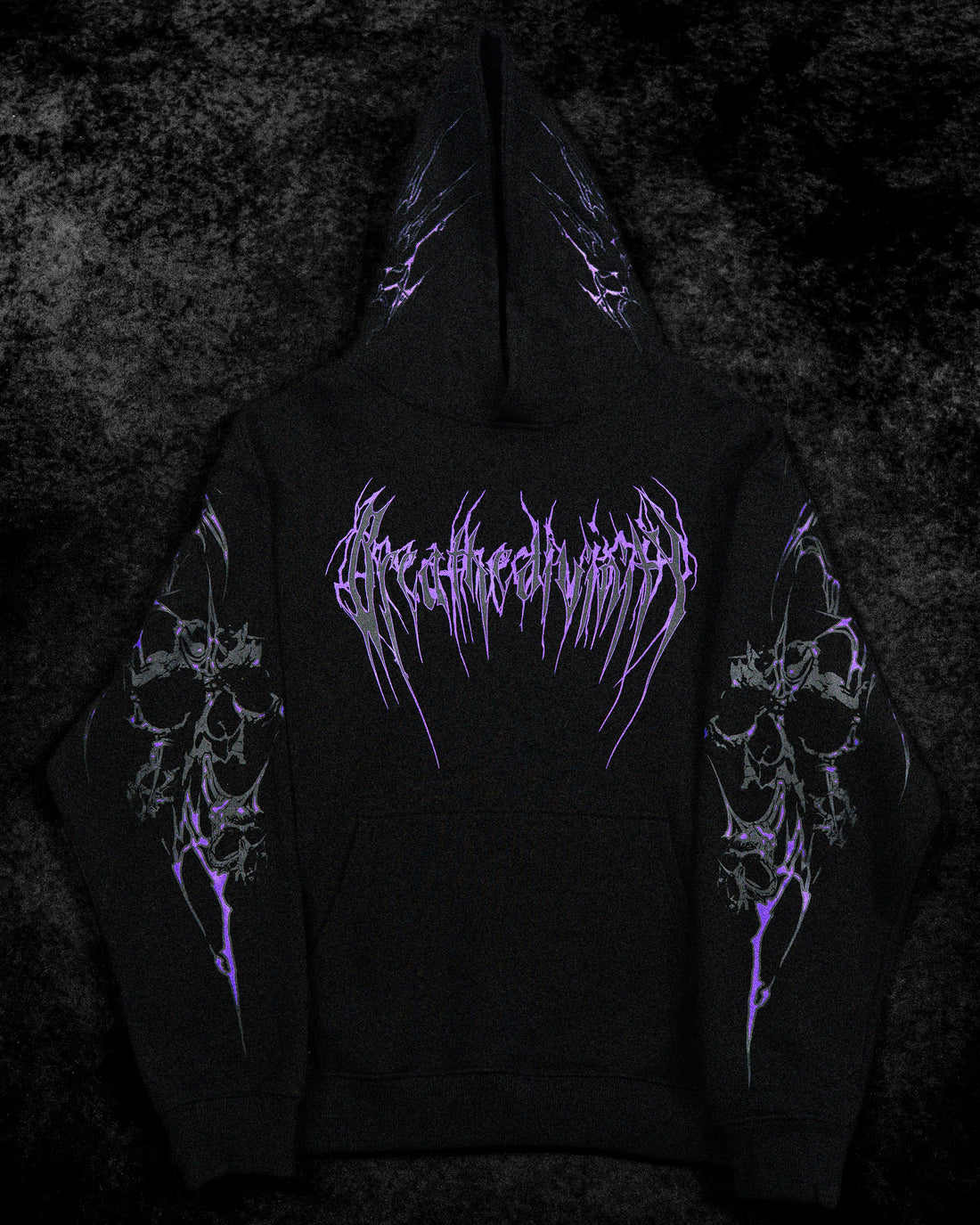 Doomslayer Oversized pullover hoodie [DUSK]