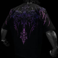 Dark Cathedral Oversized T-shirt [HOLLOW PURPLE]