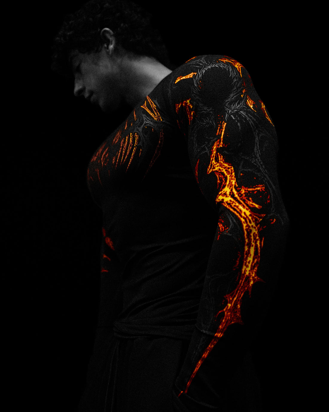 Void Tech™ Parasite Longsleeve Compression [INFERNO]
