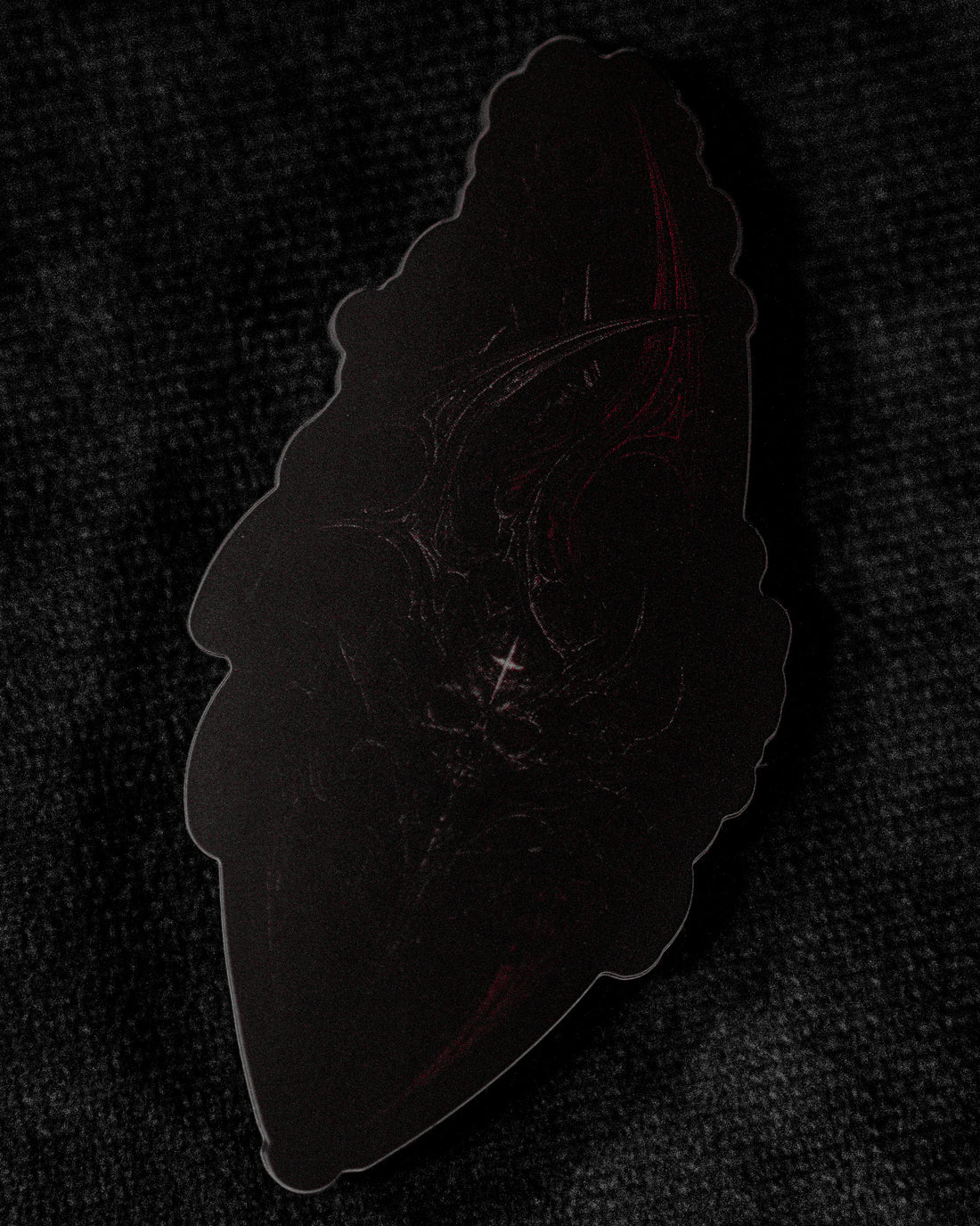 Red BD Sticker