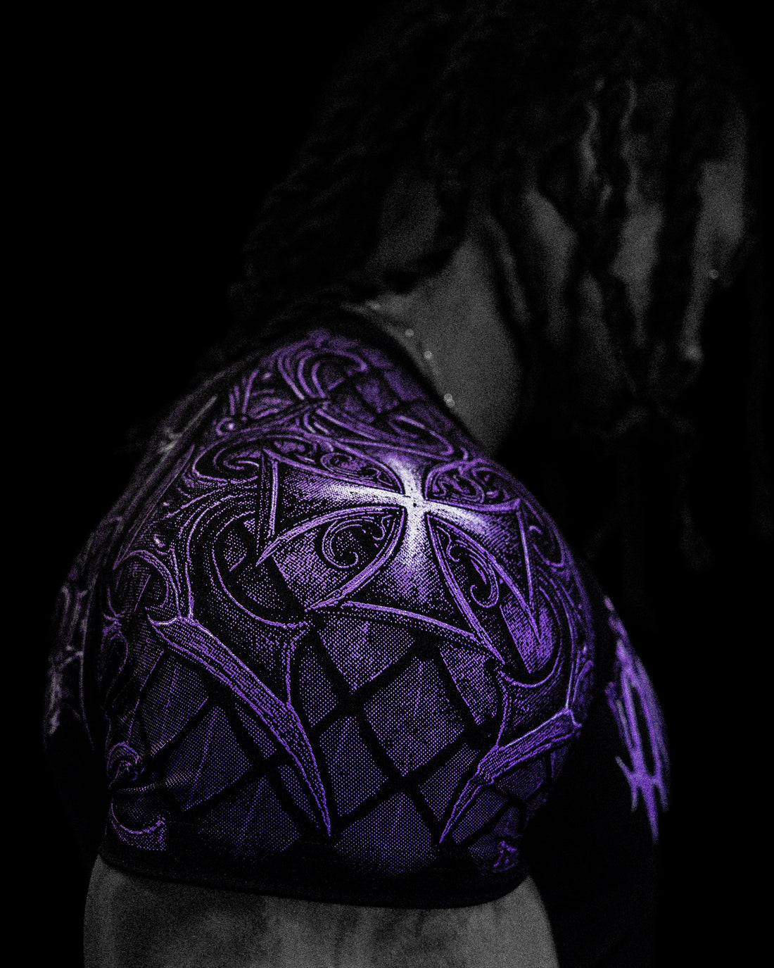 Void Tech™ Armored Short Sleeve Compression [AMETHYST]