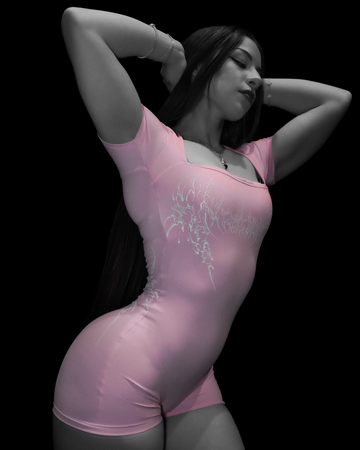 Women's Void Tech™ Dark Ember Bodysuit [PINK]